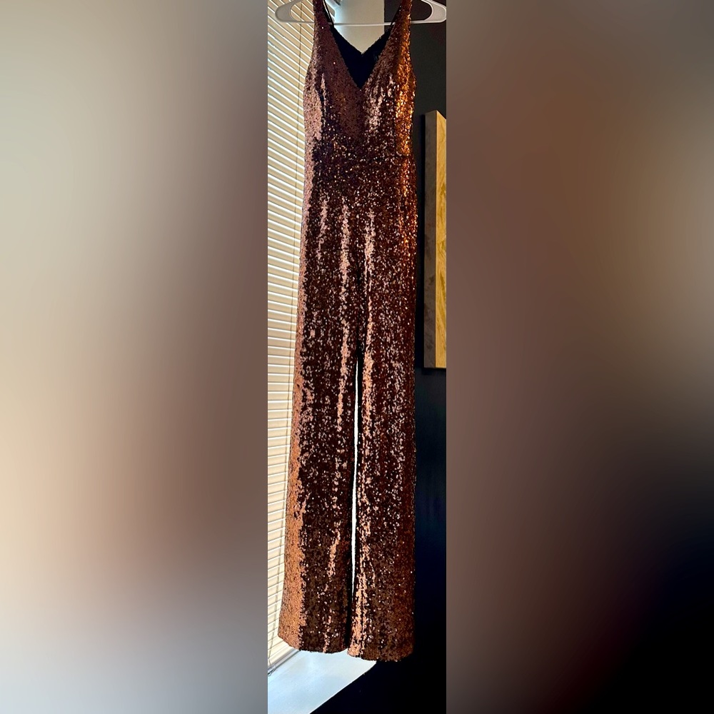 Sequined Pant Jumpsuit